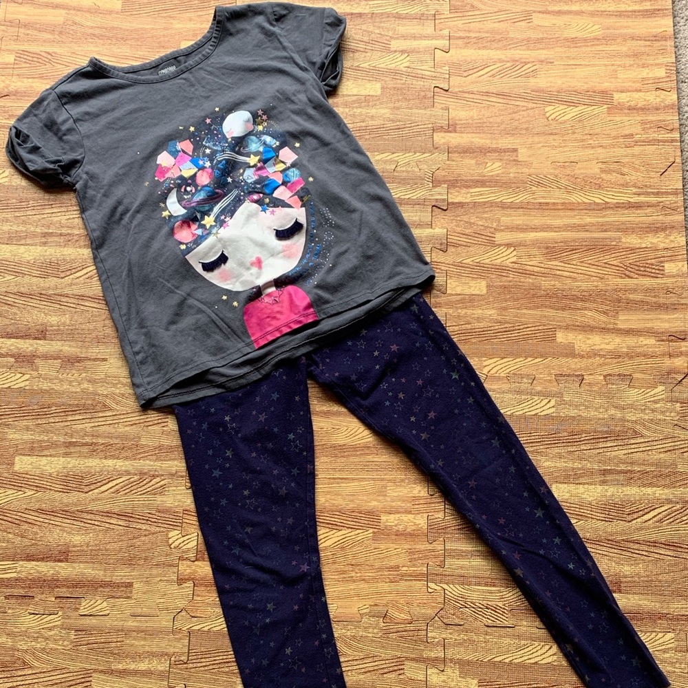 Girls Gymboree matching set